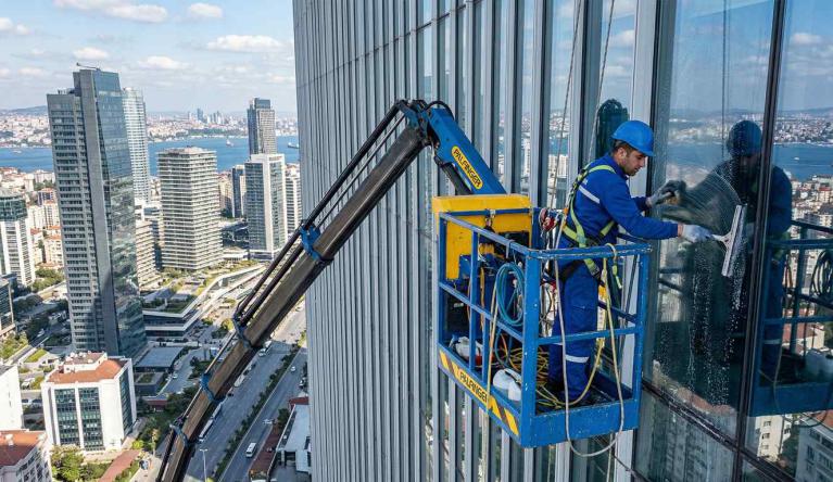Profesyonel Florya dış cephe cam temizliği hizmetleri