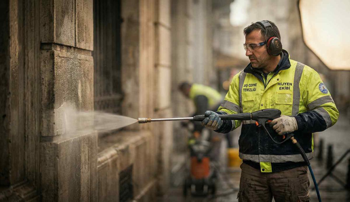 Küçükçekmece kompozit cephe temizliği hizmetleri
