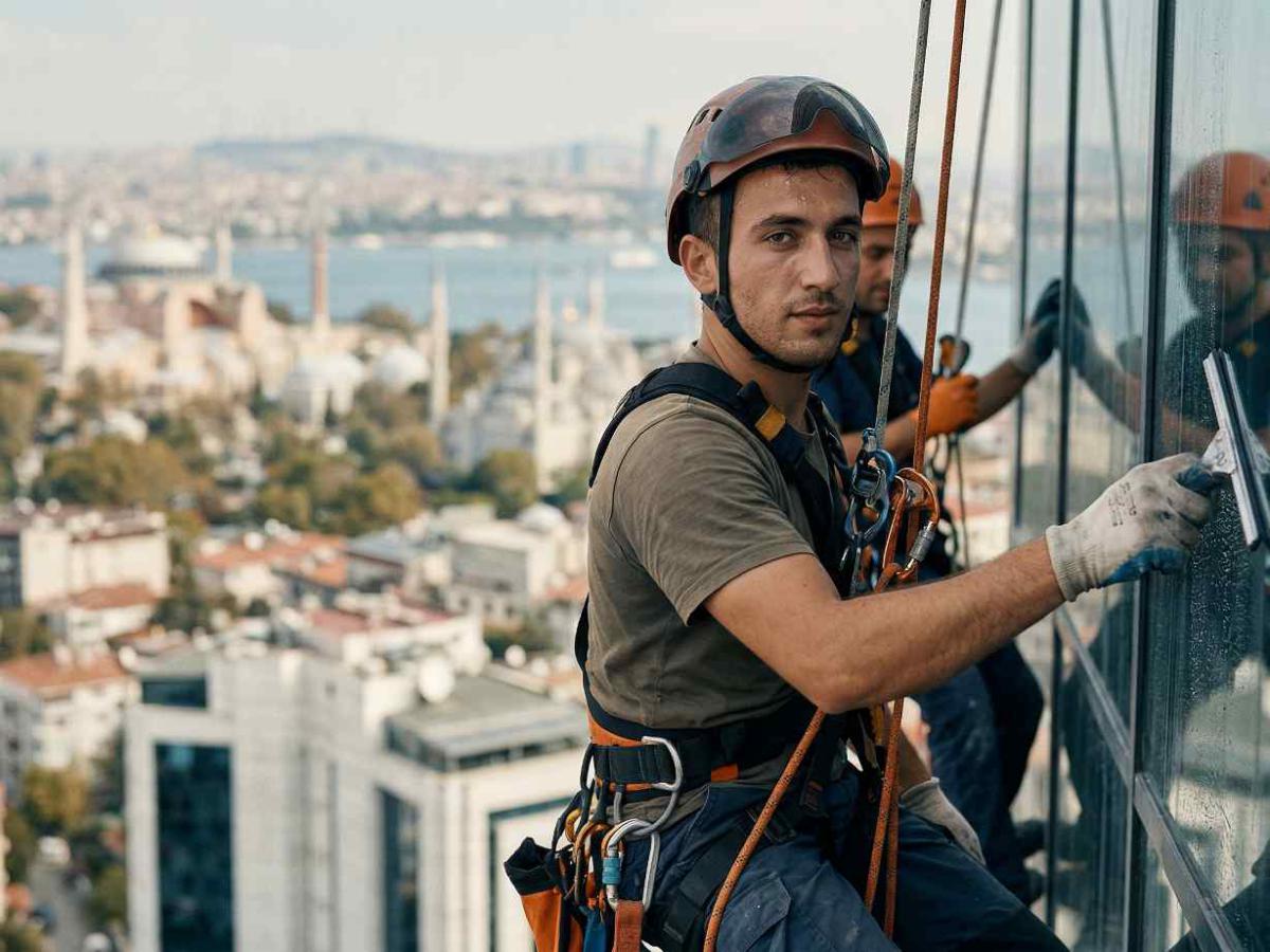 Profesyonel Mecidiyeköy dış cephe cam temizliği hizmetleri