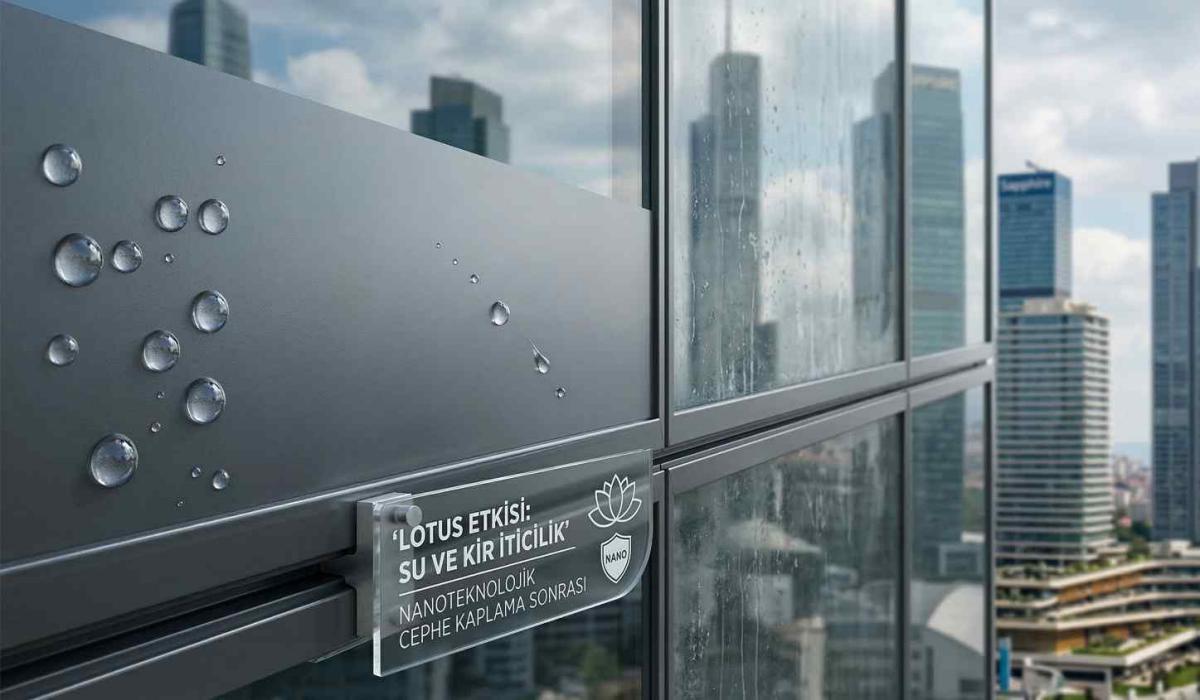 Nanoteknolojik cephe kaplama ve koruma sistemleri