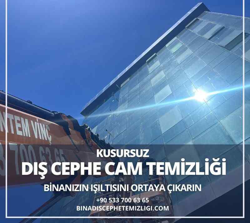 Kusursuz dış cephe cam temizliği hizmetleri