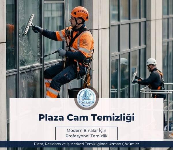 Plaza dış cephe cam temizliği hizmetleri