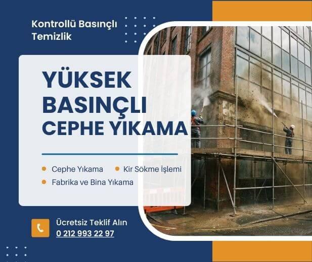Yüksek basınçlı dış cephe ve cam temizliği