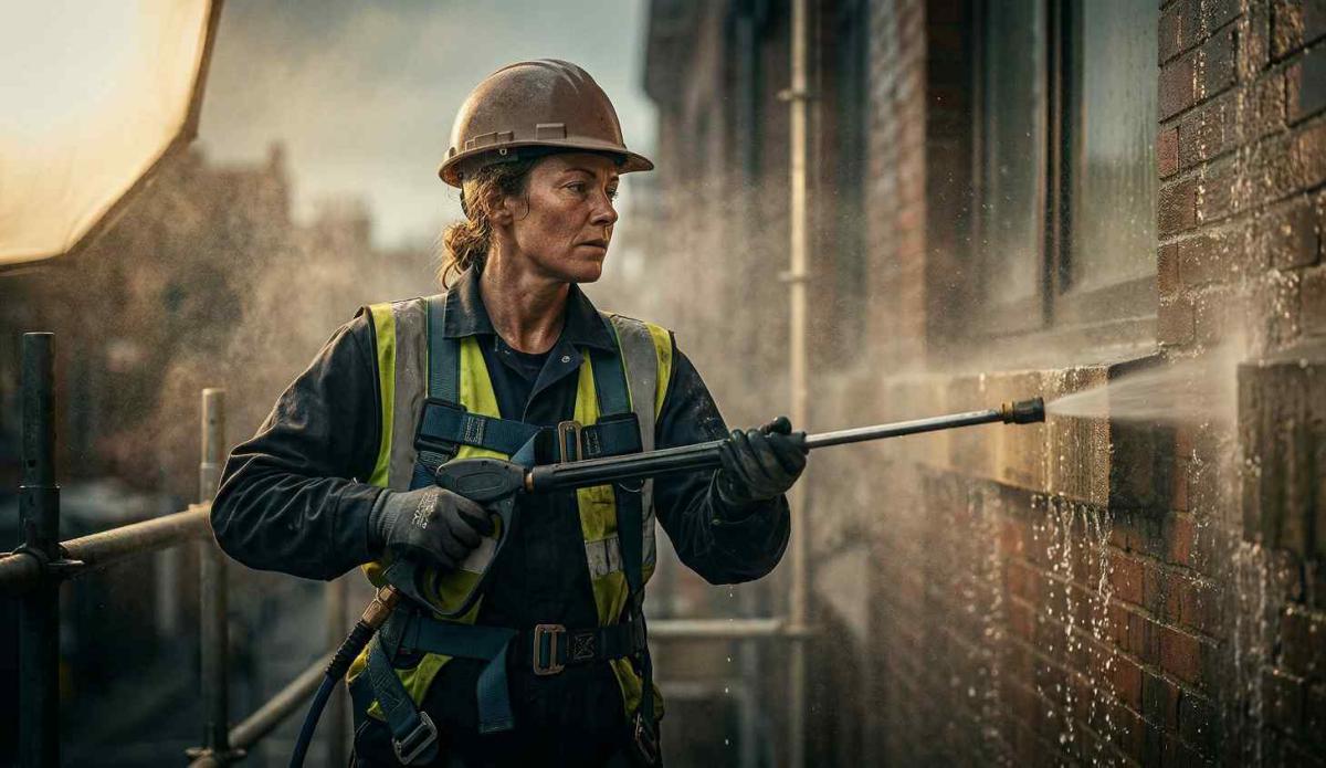 Profesyonel yüksek basınçlı dış cephe temizliği hizmetleri