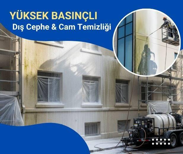 Yüksek basınçlı dış cephe ve cam temizliği